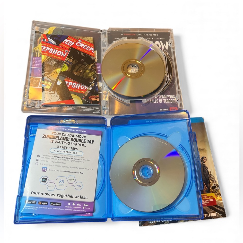 Creepshow Season 1 DVD Lot Blu-ray Zombieland Double Tap Saw VI Final Chapter - Picture 3 of 4